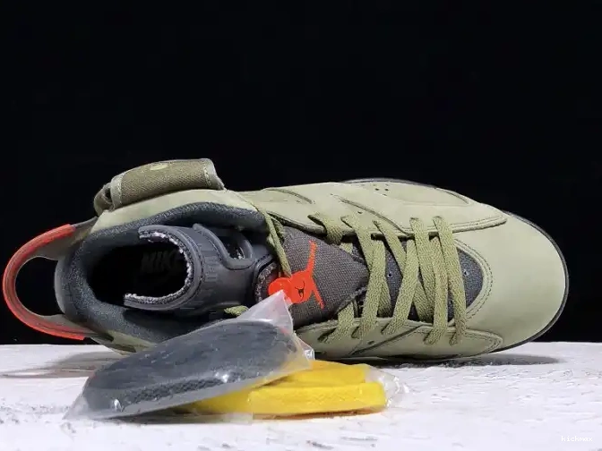 Cheap Medium Air Scott Travis Jordan Olive x 6 CN1084-200 0418
